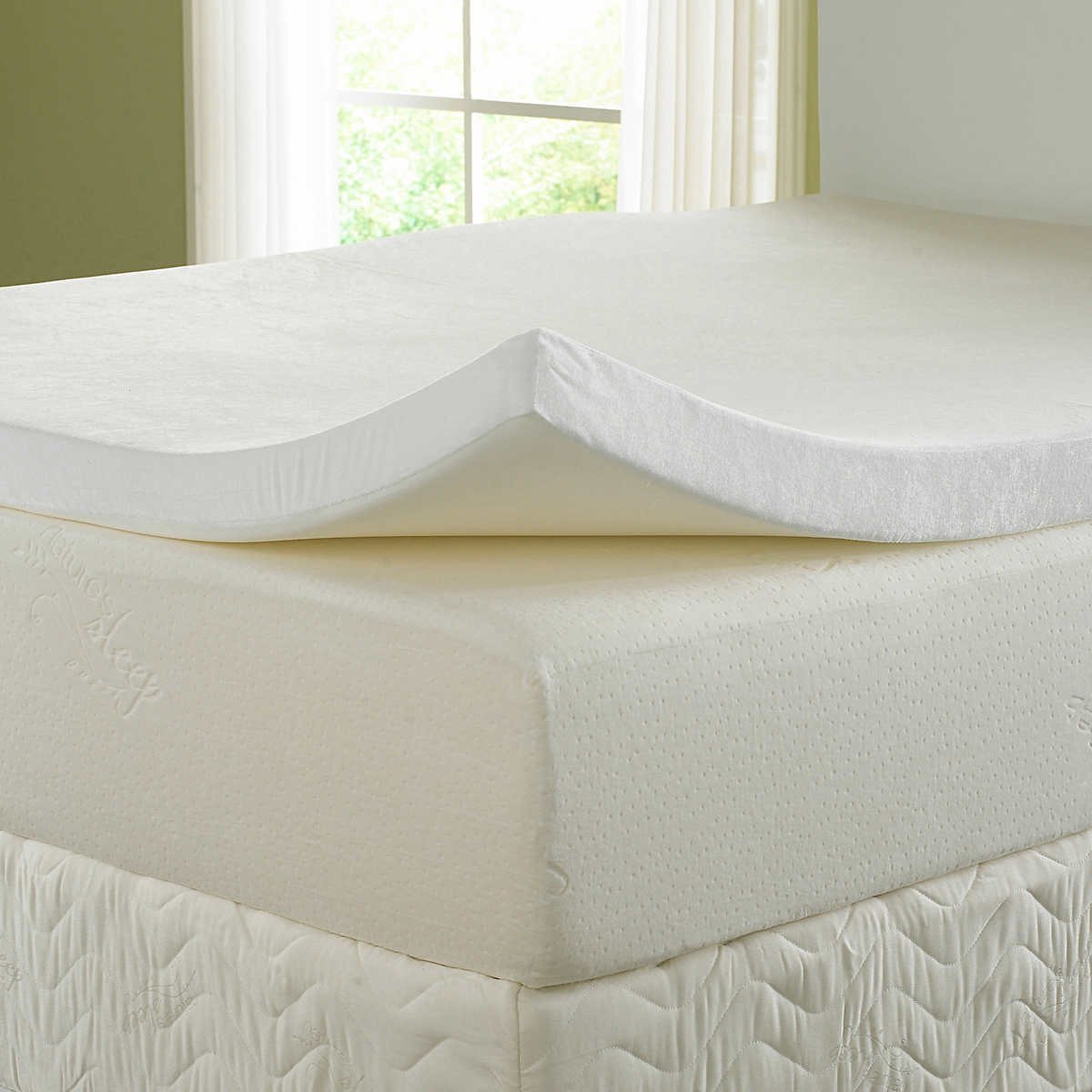 Shop Healthguard Memory Foam Queen Mattress Topper - 160X200+4 cms