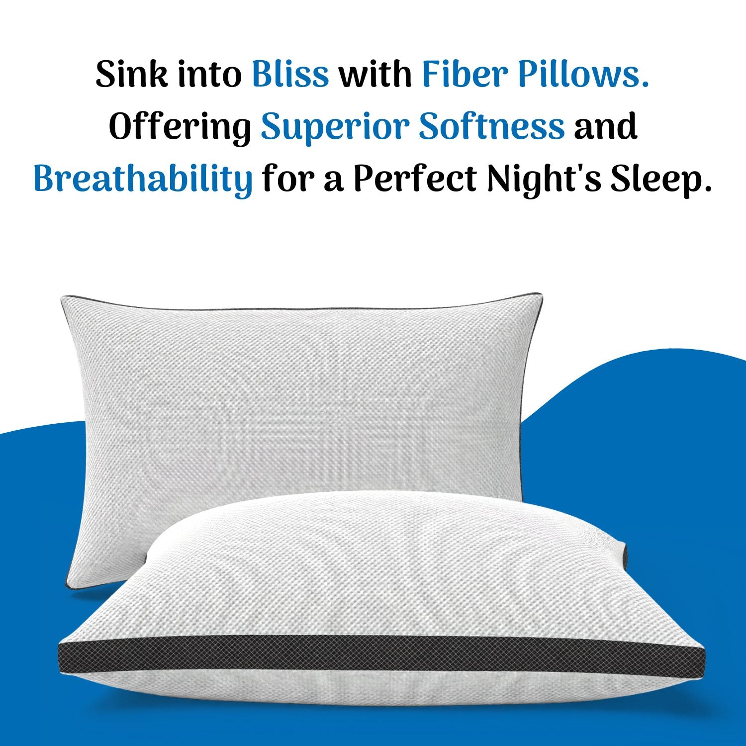 Soft Gusset Pillow – Microfiber Filling